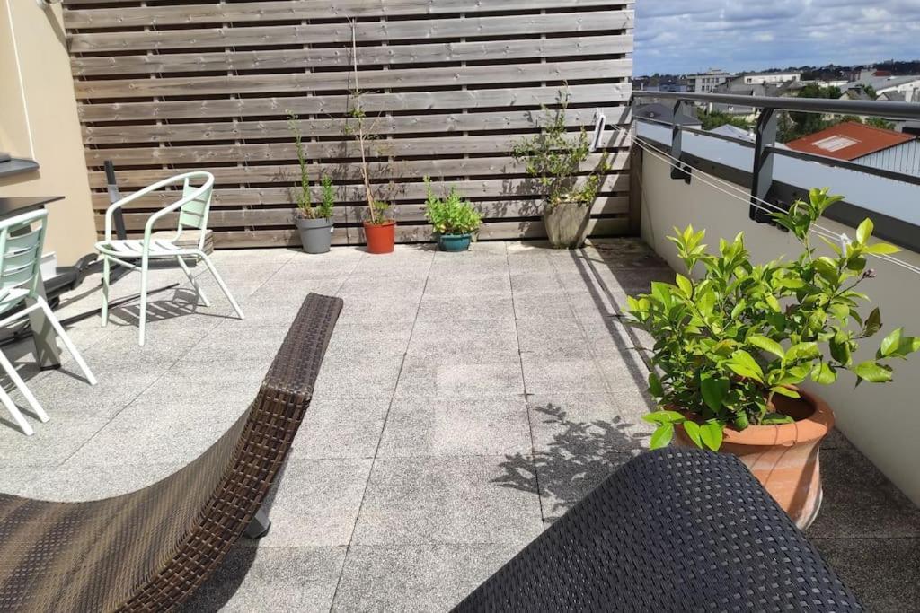 Appartamento Ti Mat Saint-Brieuc Esterno foto